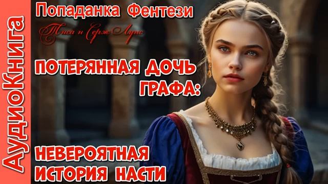 Потерянная дочь Графа_ приключения Насти! Бытовое фэнтези. Аудиокнига.