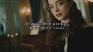 ЧТО ДОЗВОЛЕНО ЮПИТЕРУ НЕ ДОЗВОЛЕНО БЫКУ