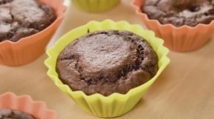 Tupperware Moscow | Силиконовые формочки для кексов (80 мл), 8 шт.: кофейные кексы с шоколадом