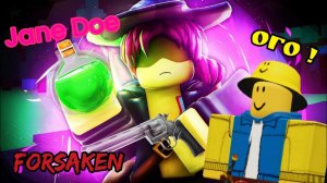 Jane DOE Добавили в FORSAKEN? Forsaken Roblox