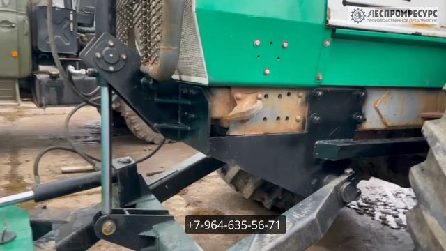 Гидравлический поворотный отвал Т-150К-1М на трактор Т-150. Детальный обзор конструкции