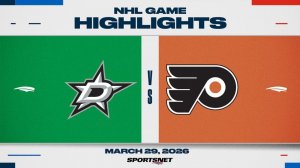 30.03.2026 | ОБЗОР МАТЧА | Филадельфия Флайерз - Даллас Старз | Highlights