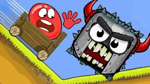 Новый КРАСНЫЙ ШАР, Красныш спасает деревню красных шариков