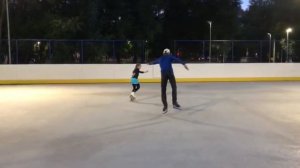 Изучаем дорожку шагов на роликовых коньках, инлайн.