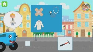 Мультики Для Детей, Развивашка, Изучаем Профессии и Инструменты Для Них