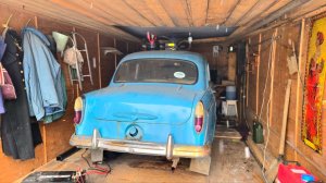 Что скрывает ГАРАЖ СОВЕТСКОГО МОРЯКА? Оживление МОСКВИЧА С РАЗМОРОЖЕННЫМ БЛОКОМ!