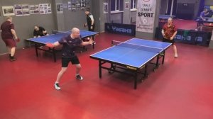 I ф. Чирков А. (734) - Садовников И. (619) 24.03 настольный теннис Малиновый 400+ турнир