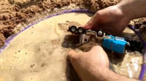 Машинки из Мультика Учим Цвета Английский Молния МакКуин и Мак в Грязи Игрушки для Детей