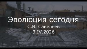 С.В. Савельев - Эволюция сегодня