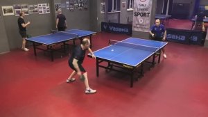 ФИНАЛ: Чирков А. (734, СПб) - Ерошов Ф. (643,  Москва) 24.03 настольный теннис Малиновый 400+ турнир