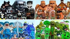 Мультик оригинальные и 3D мемы в Garry's Mod!