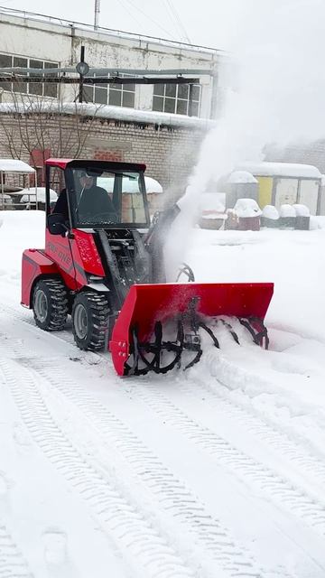  Снегоротор  Мини-Погрузчик RED RBF One  Навесное оборудование RED Engineering