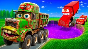 Мультики про машинки - Большие машины - Тяжелые грузовики - Сборник - Мультики для детей