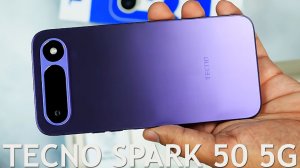 Tecno Spark 50 5G первый обзор на русском