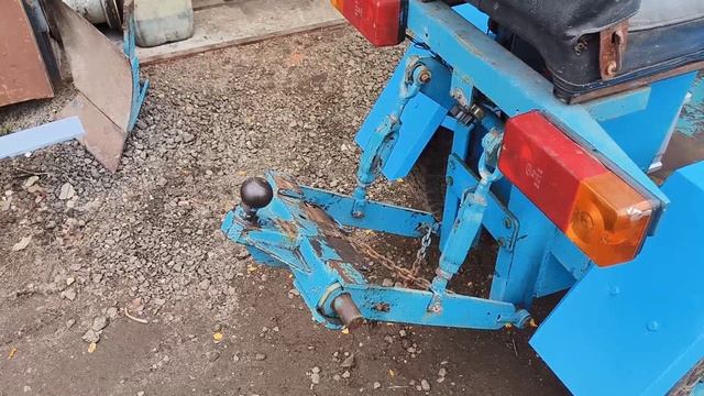 самодельный мини трактор с двигателем Ока