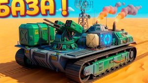 🍿 БАЗА ПЛАТФОРМА ЕДЕТ ПО ПУСТЫНЕ ( Machine Mind )