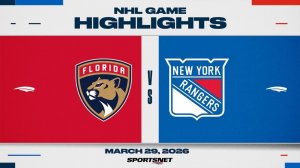 30.03.2026 | ОБЗОР МАТЧА | Нью-Йорк Рейнджерс - Флорида Пантерз | Highlights