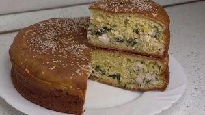 Нежный заливной пирог - съедают до последней крошки❗🔥