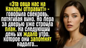 Истории из жизни. «Эта овца нас на Канары отправит!» — говорила свекровь, потягивая вино.