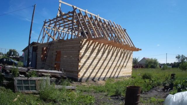 Дом от фундамента до конька. №13