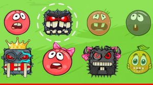 Новый КРАСНЫЙ ШАР, Красныш спасает деревню красных шариков