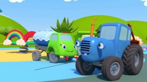 синий трактор развивающая и развлекательная игра для детей мультфильм