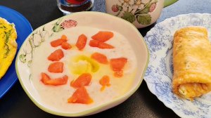 Белковые блины "похудею" Моё воскресное утро.