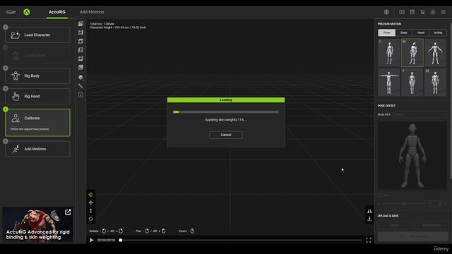 Cyborg Hard Surface Character Creation in Blender (9) 1 - Auto Rigging