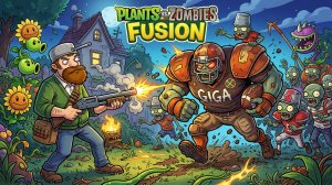 Зомби против растений PvZ Fusion Plants vs Zombies Растения против Зомби Битва
