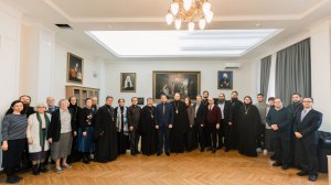 Доклад о стенописи часовни на Крестке в Святых Горах