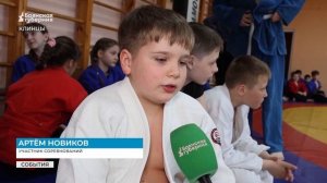 Первенство по дзюдо в Клинцах собрало сотню юных спортсменов