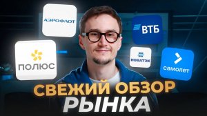 Акции Самолёт, ВТБ, Новатек, Полюс Золото, Аэрофлот. До каких отметок вырастем?