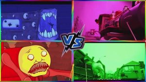 МУЛЬТИКИ: ПОЕЗД‑МУТАНТ vs ДОБРЫЙ ПАРОВОЗИК vs ТЁМНЫЙ ЖЕЛЕЗНОДОРОЖНЫЙ ЗВЕРЬ