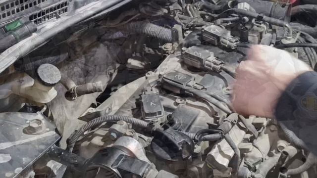 Замена свечей зажигания на Ниссан АД с двигателем MR18DE