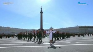 Парад победы 2025. Блок барабанов и красоты.