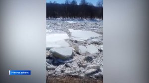 Нөгөш йылғаһында боҙ китә башланы