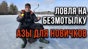 Ловля на безмотылку. Азы для новичков.