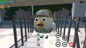 эволюция собачек в чикен-гане. 2 сезон, 2 серия нашли друзей.