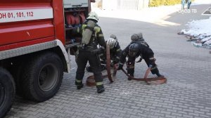 Сигнал, эвакуация, спасение: в лицее №5 отработали действия при пожаре