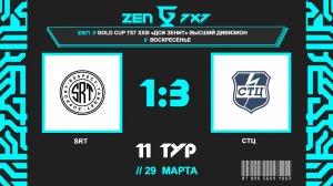 📺 СРТ - СТЦ | Gold Cup 7x7 ДСИ Зенит | Высший воскресный дивизион