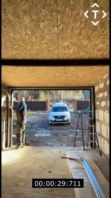 Установка ворот за 60 секунд @technograd-group