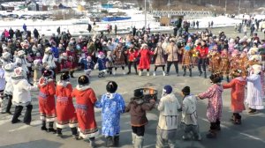 В Магадане встретили весну на празднике «Дзялбу»