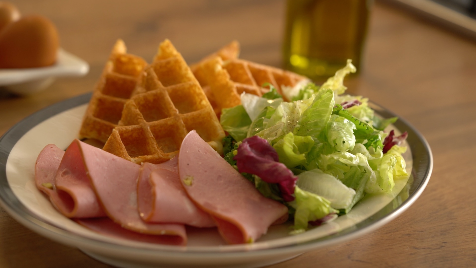 Сырные кето-вафли без муки и сахара