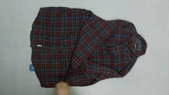 Рубашки мужские фланелевые  секонд оптом 2 пак