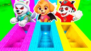 ВЫБЕРИ ПРАВИЛЬНЫЙ ПОДВАЛ СКАЙ EXE МАРШАЛ EXE ЭВЕРЕСТ EXE ЩЕНЯЧИЙ ПАТРУЛЬ в МАЙНКРАФТ ЗОМБАК