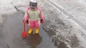 30-03-2026 А нам в новых сапожках , лужи ни по чём)))