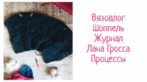 Вязовлог/ Шоппель🧶/ Журнал Лана Гросса/ Процессы