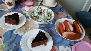 Ужин дома в понедельник