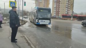 Поездка на троллейбусе ВМЗ-5298.01 «Авангард» № 1222, маршрут 5