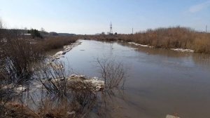 РАЗЛИЛАСЬ РЕКА СКОРО РЫБАЛКА ПО ЖИДКОЙ ВОДЕ.